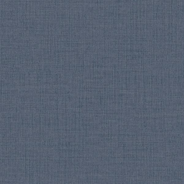 Grandeco Linen Textured Plain Wallpaper, Grey Blue