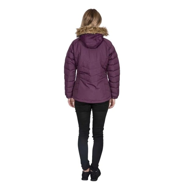 Trespass Womens/Ladies Nadina Waterproof Padded Jacket - Potent Purple