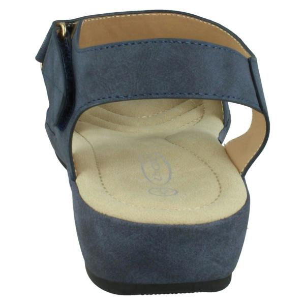 Spot On Ladies Spot On Low Wedge Sandals F00288