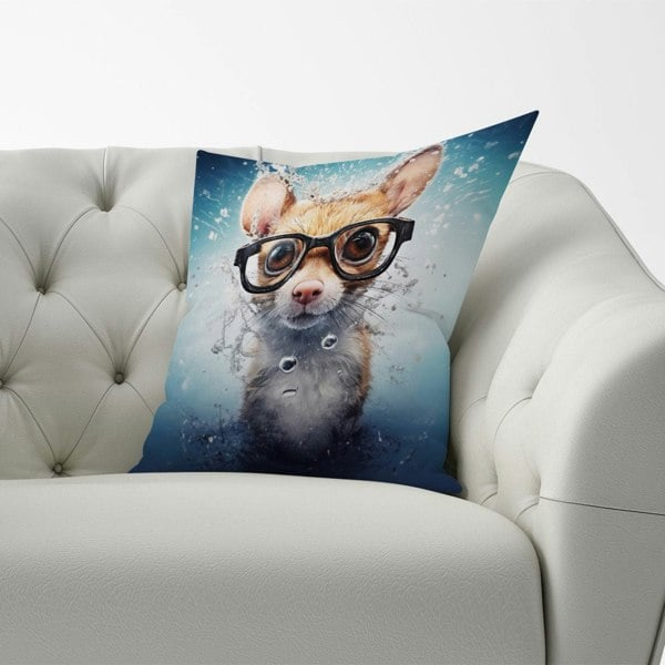 Warren Reed Splashart Doormouse Cushions