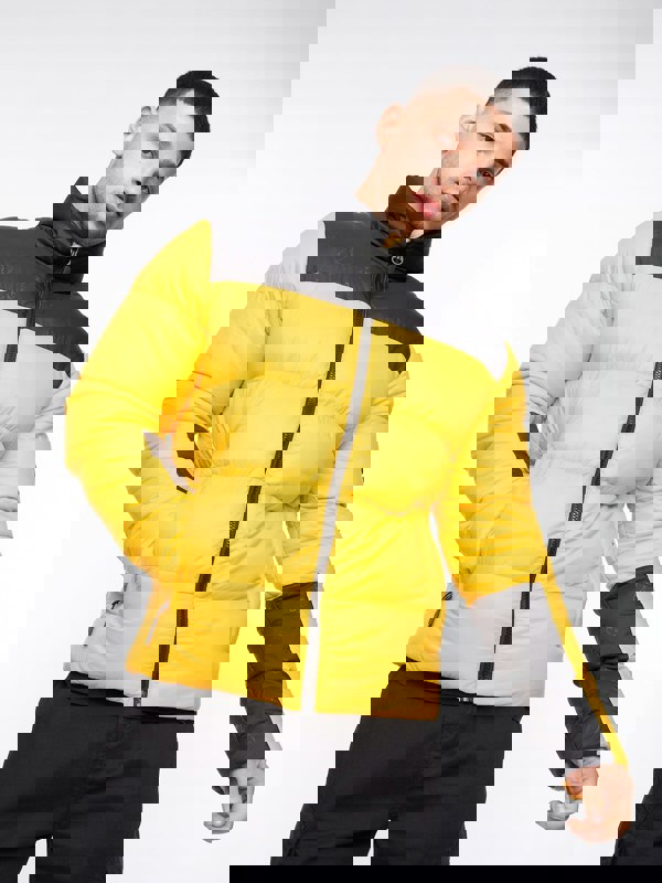 Crosshatch Demerley Jacket Yellow