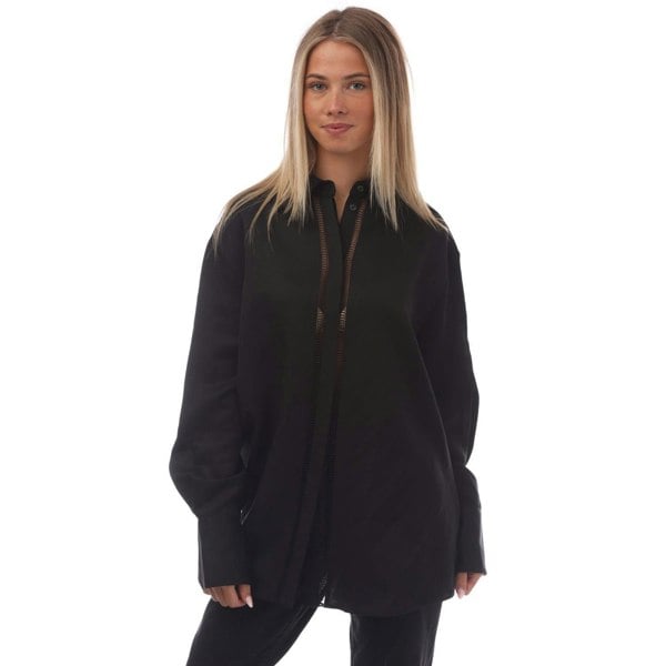 Hugo Boss Womens Beina Blouse - Black