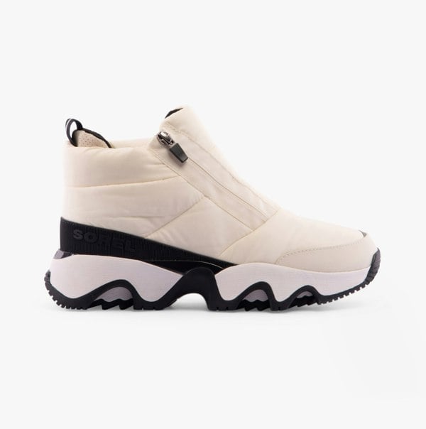 Sorel KINETIC IMPACT PUFFY ZIP Womens Winter Boots White