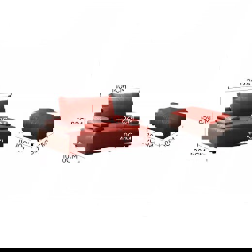 Zane Two Seater Sofa, Three Seater Sofa, Real Leather-Rit Concept-Rit Concept