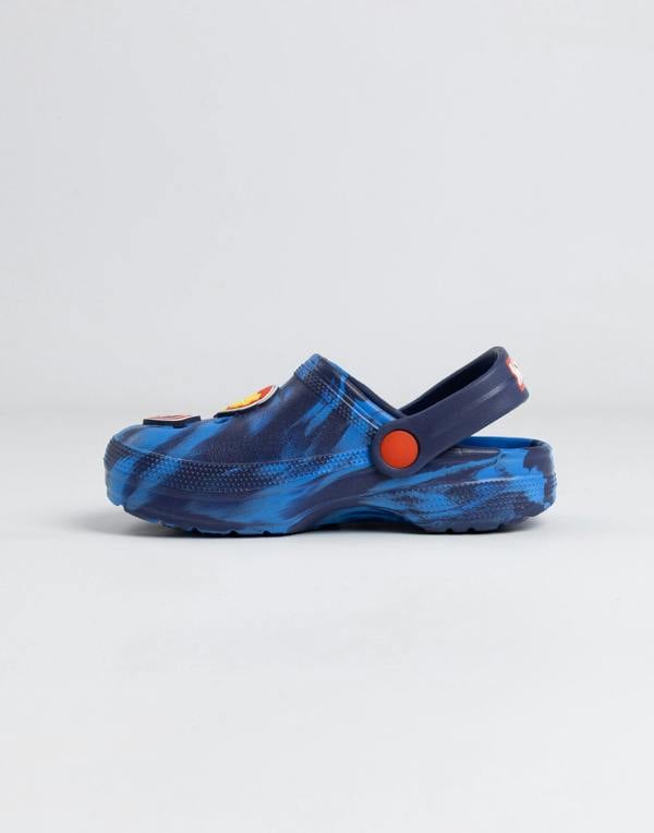 Marvel Avenger Boys Blue Multi Character Clogs