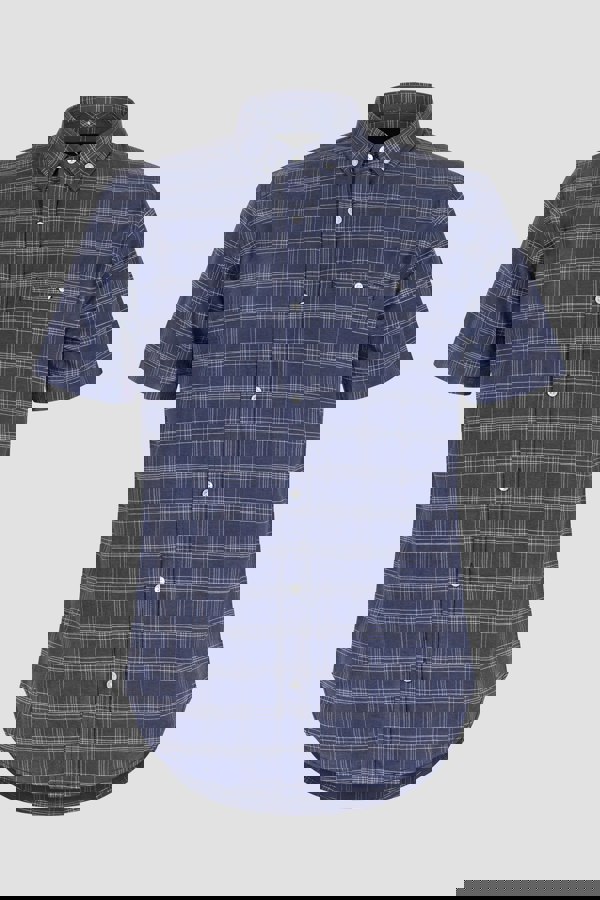 ENORSIA Mens Button Down SS Oxford Shirt