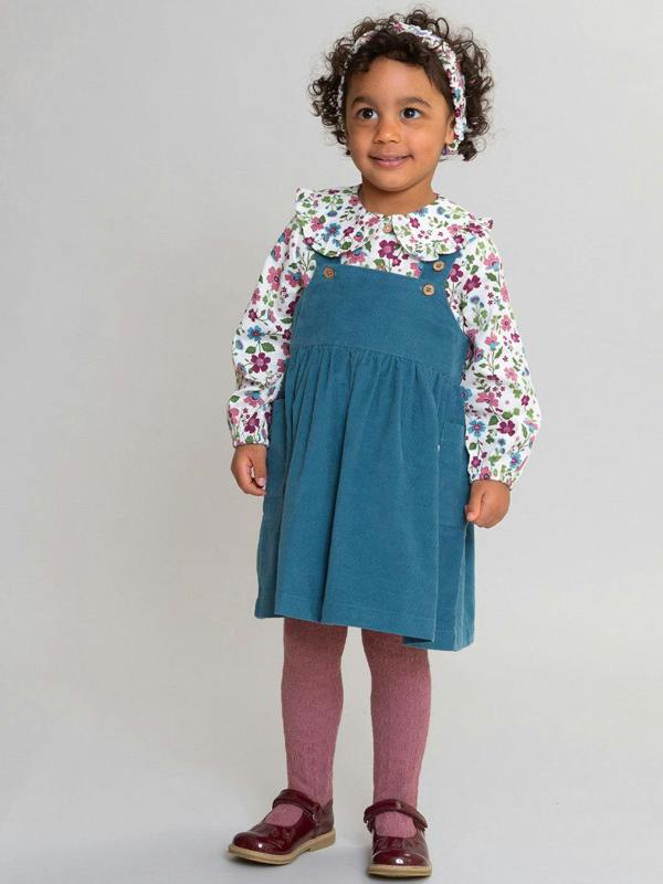 Kite Girls Organic Cable Tights Heather