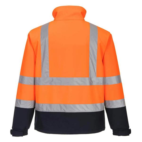 Hi-Vis Contrast Softshell (3L) Portwest
