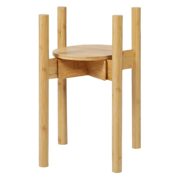Levede Bamboo Adjustable Plant Stand Indoor Outdoor Modern Display Stand Rack