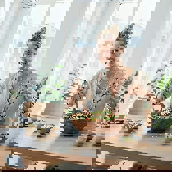 Anygleam Brown 2pcs Wooden Spoon Ladle Kitchen Tableware