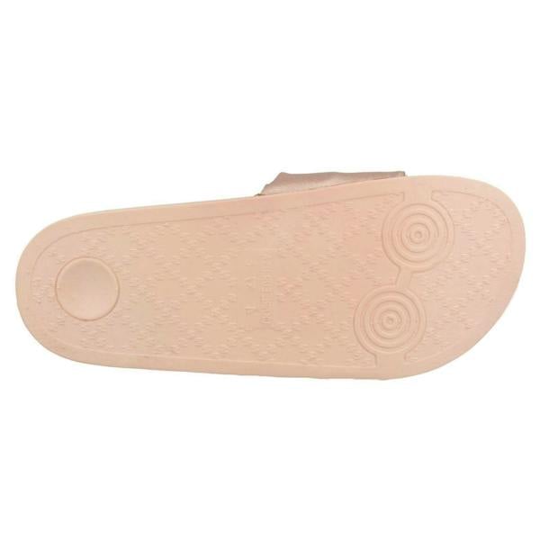 Spot On Ladies Spot On Satin Slider Mules