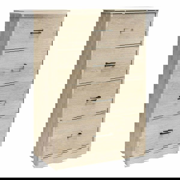 Dorel Home BrEZ Build Pearce 4 DRW Dresser Light Oak