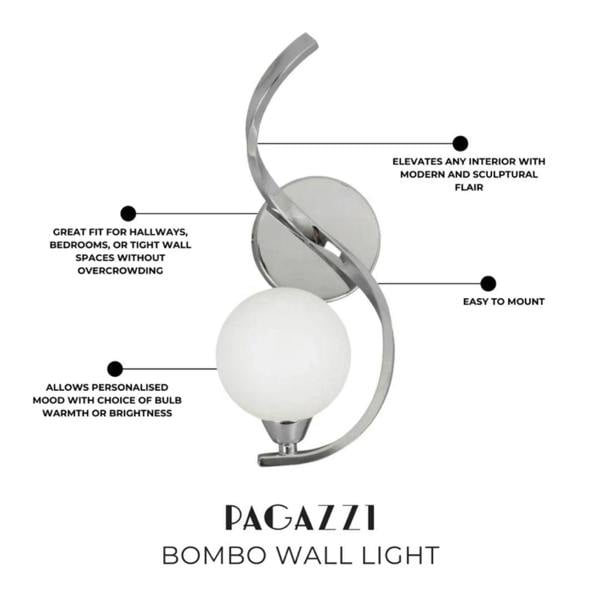 Pagazzi Lighting Bombo Wall Light