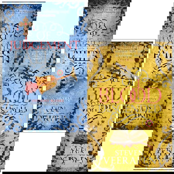 The Anthony Blanke Mysteries 2 Books Collection Set By Steven Veerapen (Of Judgement Fallen and Of Blood Descended)