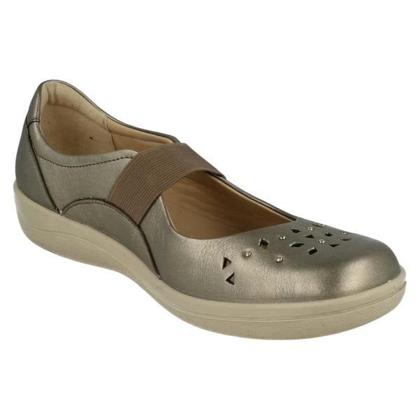 Padders Ladies Padders Casual Flat Shoes Flare