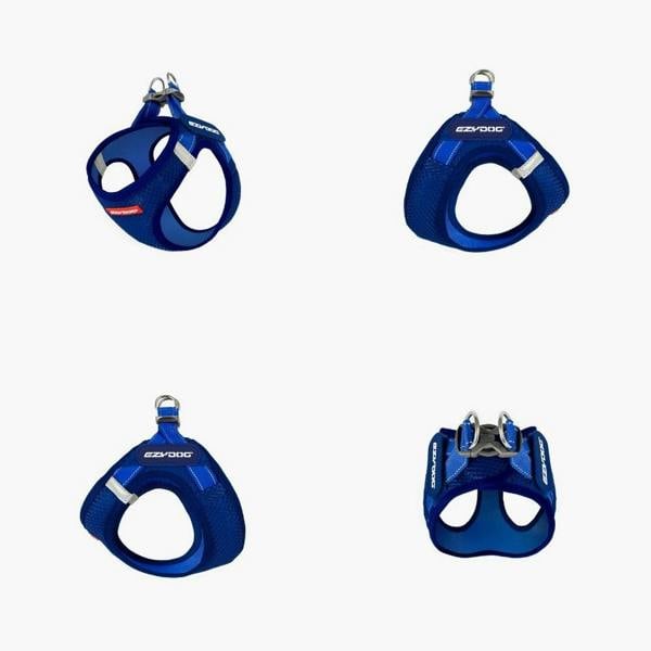 EzyDog FORMFIT® Mesh Dog Harness in Blue