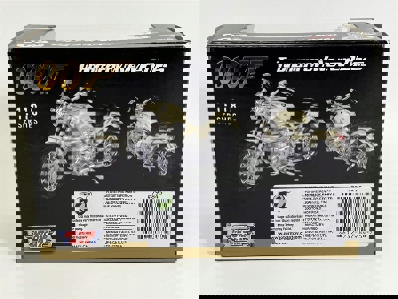 Motormax 007 James Bond Tomorrow Never Dies BMW R 1200 C Motorbike 1:18 Motormax 79845