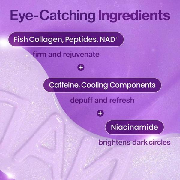 NUMBUZIN No.9 NAD+ Collagen Under Eye Patches (5 pairs)