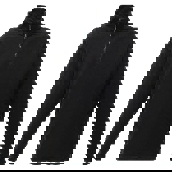 Regatta Mens Thor Overhead Anti-Pill Fleece Top - Black