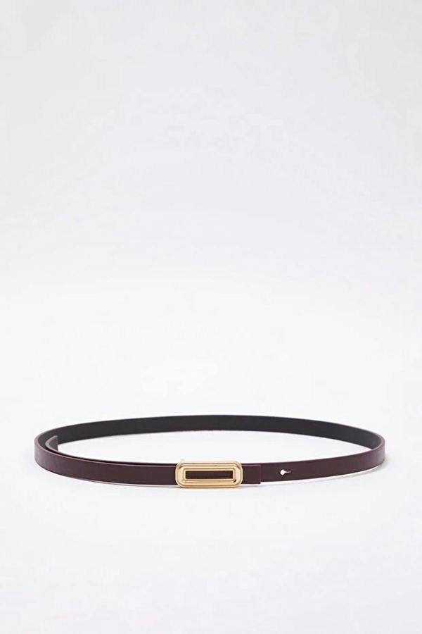 WOVCOR Double Pack Rectangular Buckle Women's Belt