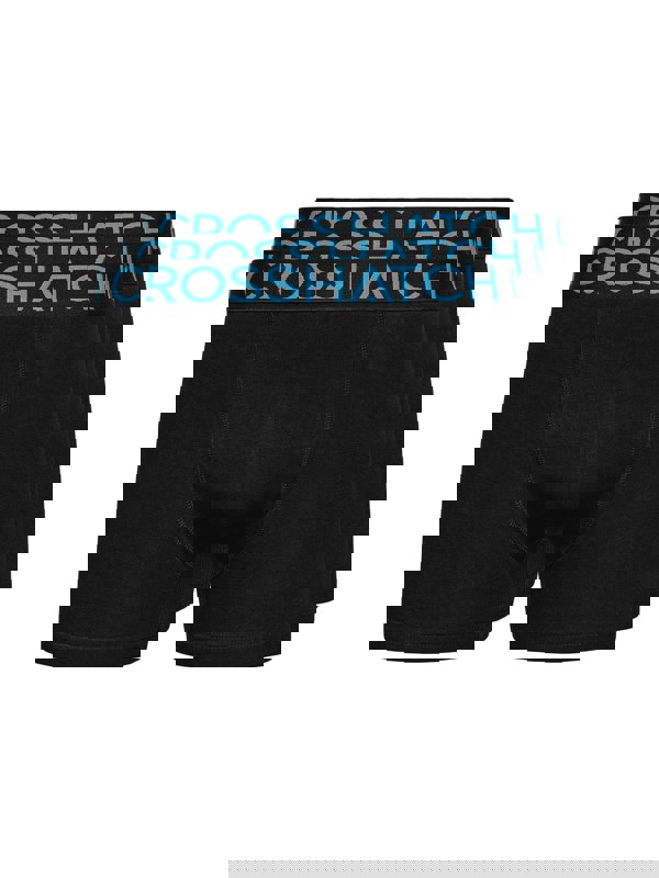 Crosshatch Monoglow Boxers 3pk Black