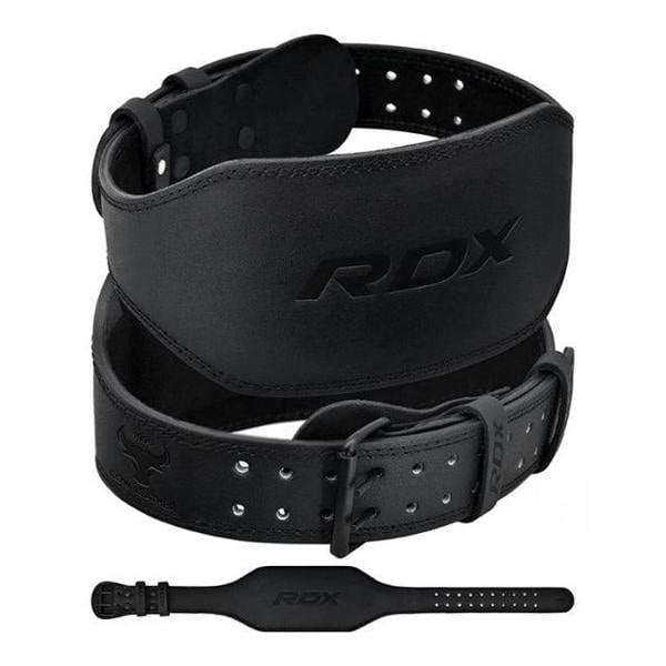 RDX Sports BELT 6" LEATHER FULL BLACK