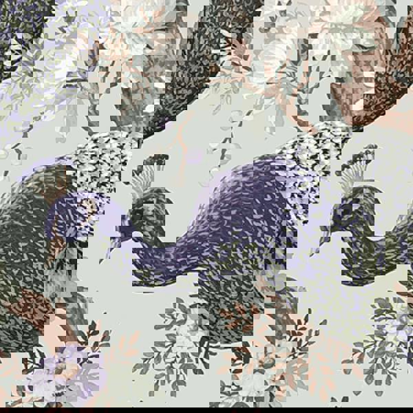 Laura Ashley Belvedere Wallpaper - Duck Egg Blue - 10m