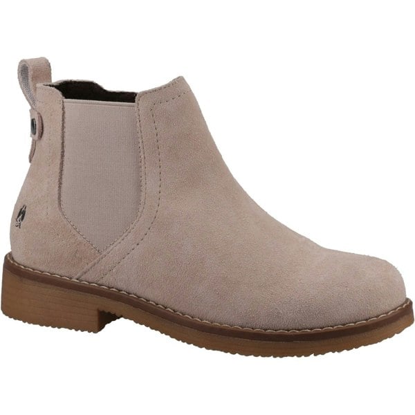 Hush Puppies Maddy Ladies Women's Ankle Boots in Nude