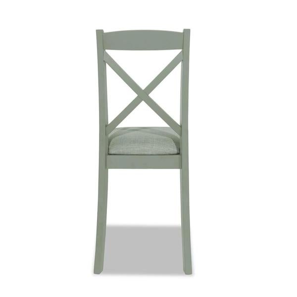 Statement Furniture Florence Crossback Dining Chair with Upholstered Seat