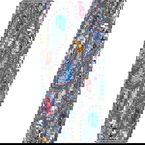 Play Rug for Kids – Race Track Design