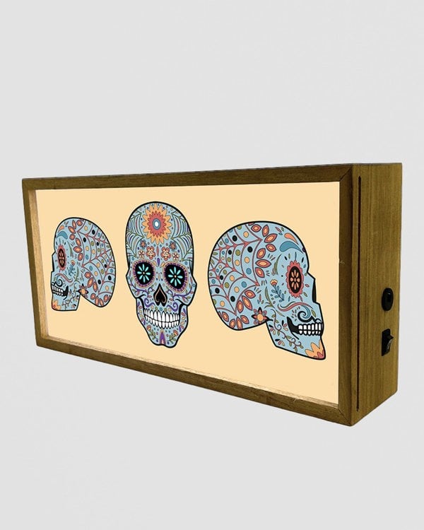 Light Box Home Skull Set