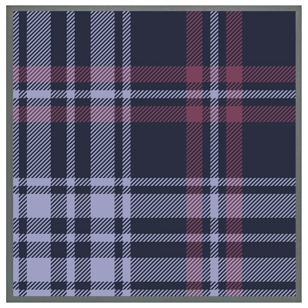 Benjamin Tate Design Tartan plaid pattern (picture Frame)
