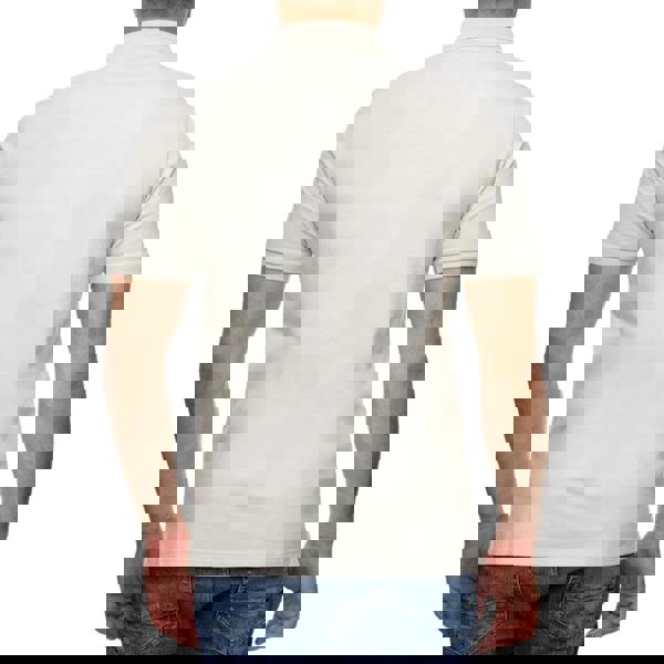 Lyle & Scott Rally Tipped Polo Shirt Beige S