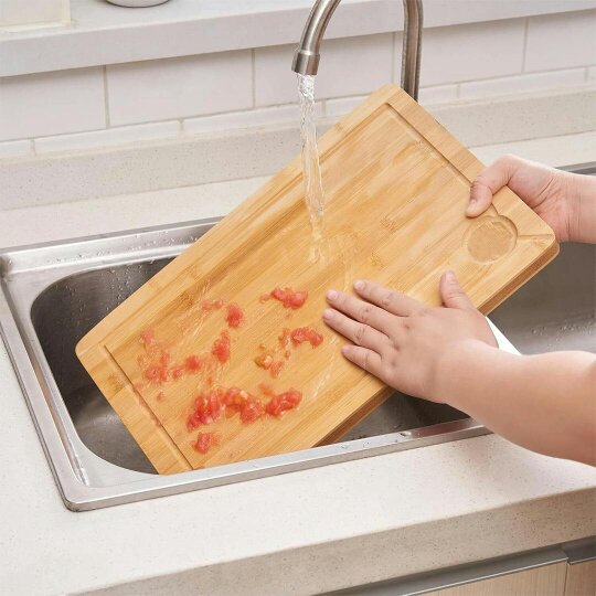 Havendro Wooden Bamboo Cutting Kitchen Serving Wood Butchers