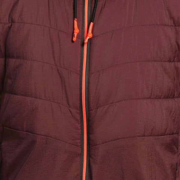 Emporio Armani EA7 Lightweight Hooded Bitter Chocolate Bomber Jacket