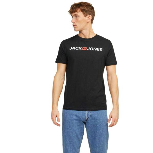 Jack And Jones Mens Logo T-Shirt (Pack of 3) - White/Black/Navy - 