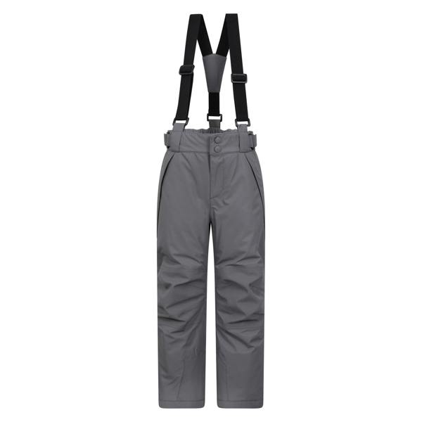 Mountain Warehouse Childrens/Kids Falcon Extreme Ski Trousers - Dark Grey - 