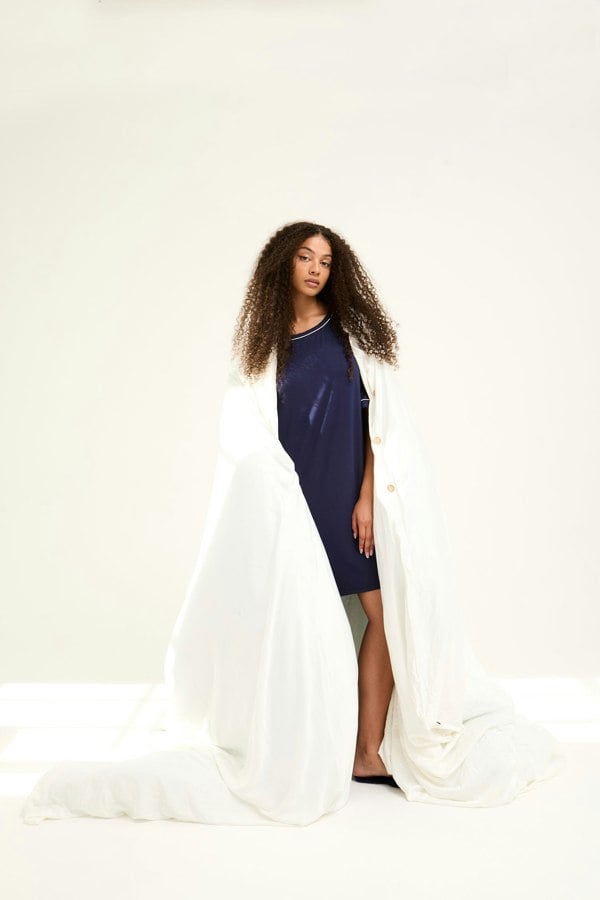 Bamboo Classic Tee Dress in Midnight - Wholesale - Nightgowns