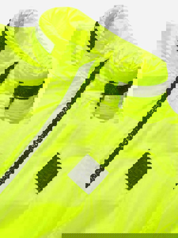 Balmain Boys Fluorescent Zip Up Jacket in Yellow