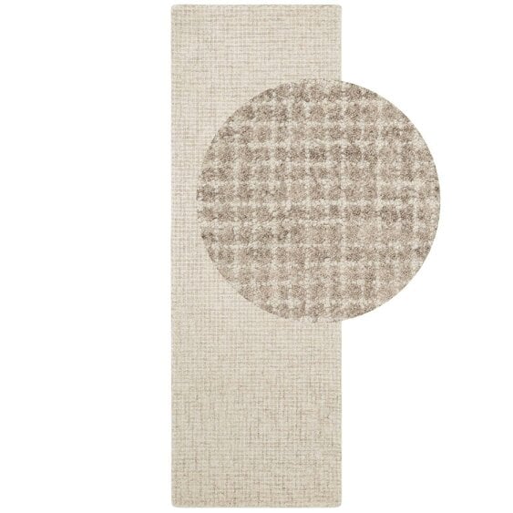 Hanse Home Eloise Woollen Cream Grey Rug - 80X250 cm