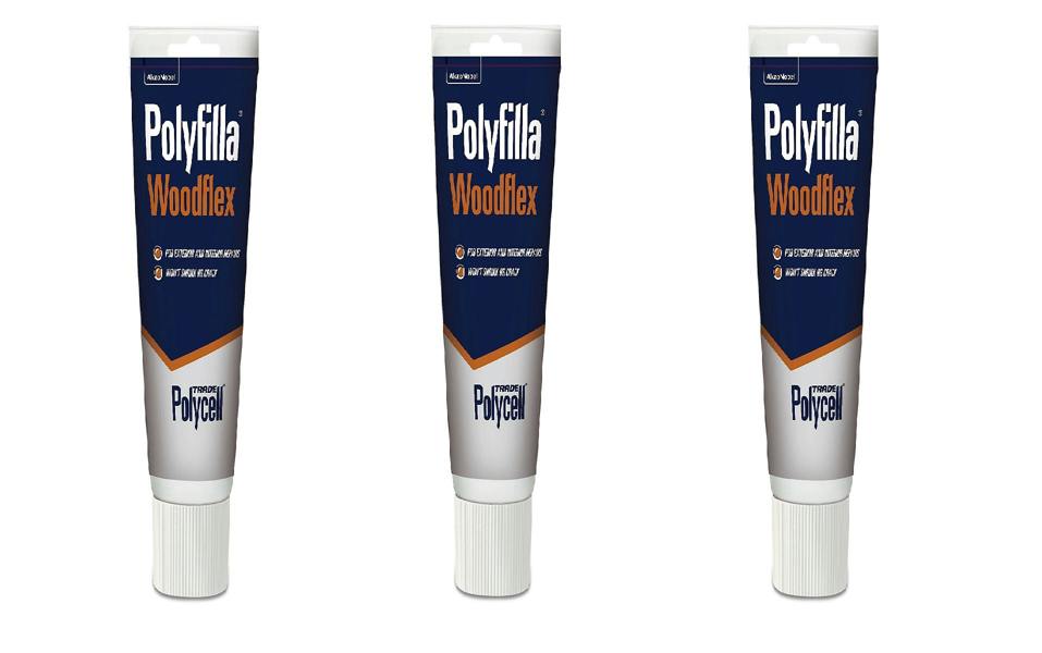 Polycell Trade Polyfilla Woodflex  Light Grey 330gm