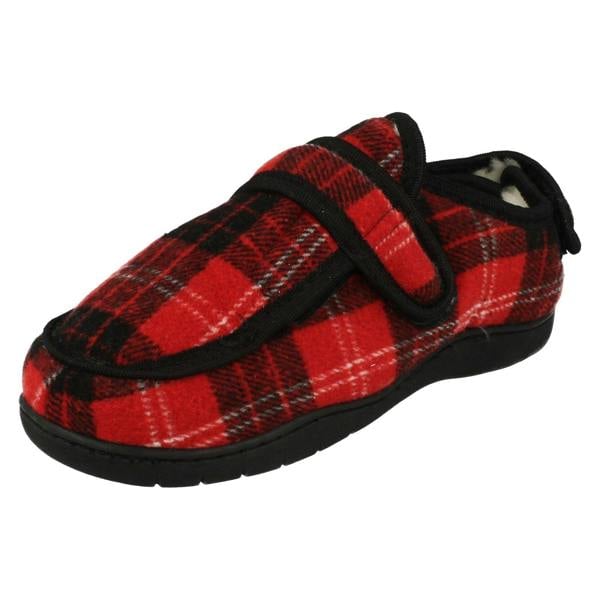 Spot On Ladies Spot On Removable Memory Foam Insole Slippers CT-16002