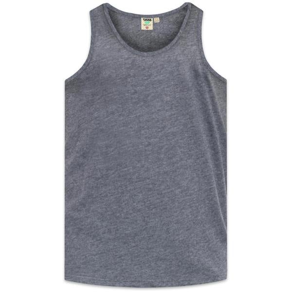 Duke Mens D555 Fabio 2 Kingsize Tank Top - Charcoal Melange - 