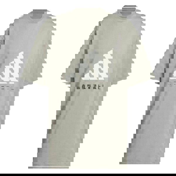 Adidas Unisex Adult Basketball T-Shirt - Beige - 