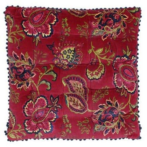 Riva Home Malisa Square Cushion Cover - Pomegranate