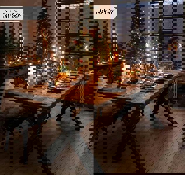 TRL Furniture Sleek & Slender Reclaimed Dining Table