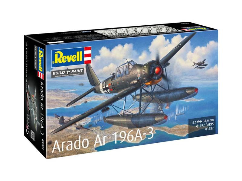 Revell German Arado Ar196A-3 Seaplane (1:32 Scale)