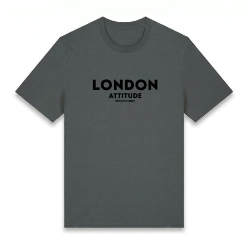 London Attitude Japanese Inspired Premium Organic Cotton Relaxed Fit T-Shirt