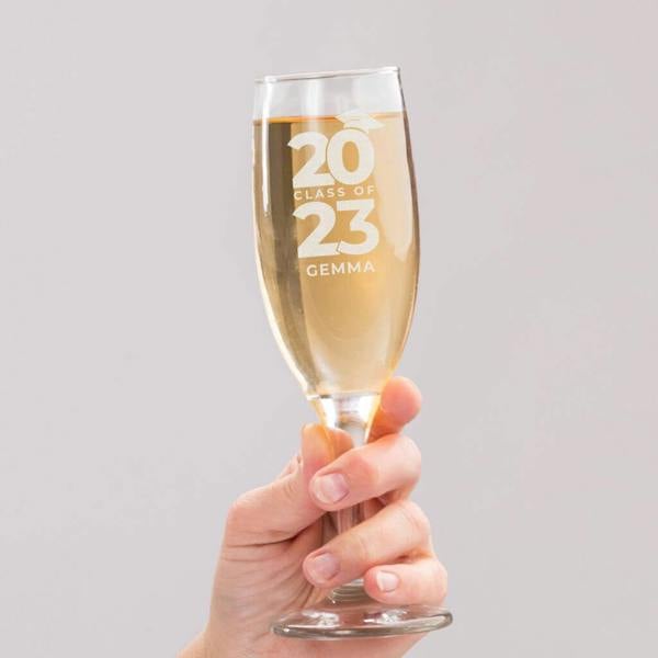 Personalised 'Class Of' Graduation Flute - main product image