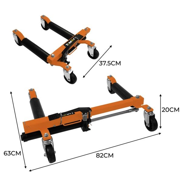 T-mech Hydraulic Positioning Skates Pair